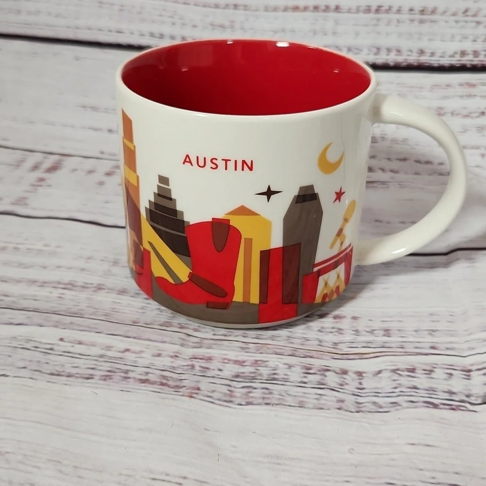 Starbucks | Dining | Starbucks 25 Austin Coffee Mug | Poshmark